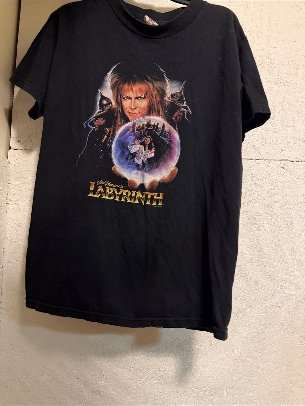Alstyle Black Labyrinth Graphic Tee